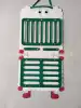 Off-white+green vertical style+horizontal style-30*63-three-dimensional