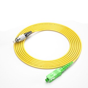Radio and Television grade jumper SCAPC-FCUPC optical fiber jumper 1 m optical fiber cable 2-10 m network grade
