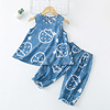 Vest, set, 2022, children's clothing, wholesale