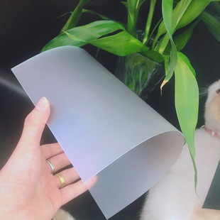Source manufacturers spot supply PC transparent frosted plastic sheet, one side matte side matte film PC sheet