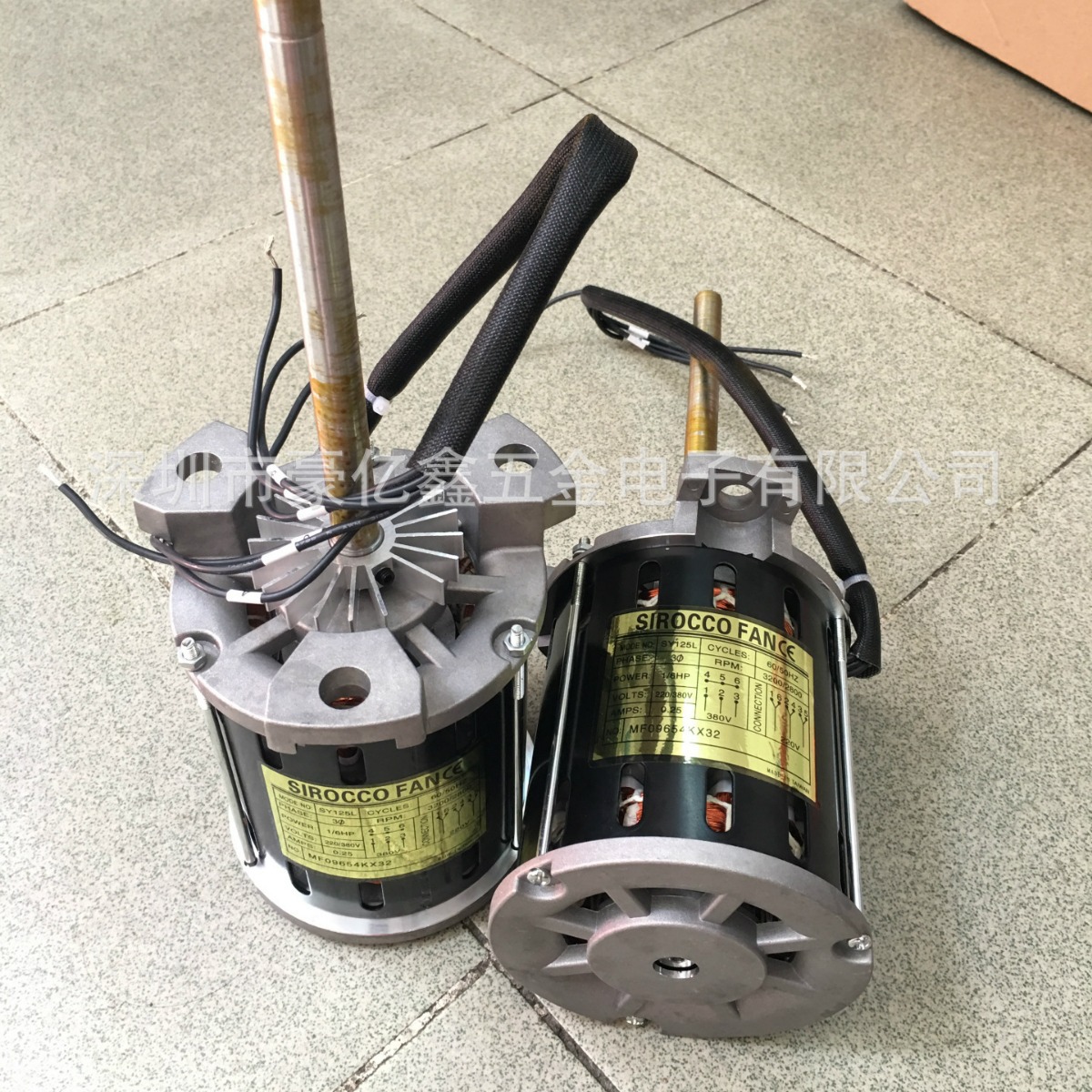 SY125L回流焊马达   sirocco fan波峰焊马达  烤箱马达 SY125L电