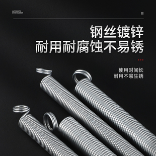Automatic Door Opening and Closing Wholesale Tension Spring Door Windproof Spring Door Closer Screen Door Spring Tension Extension Spring Fixed