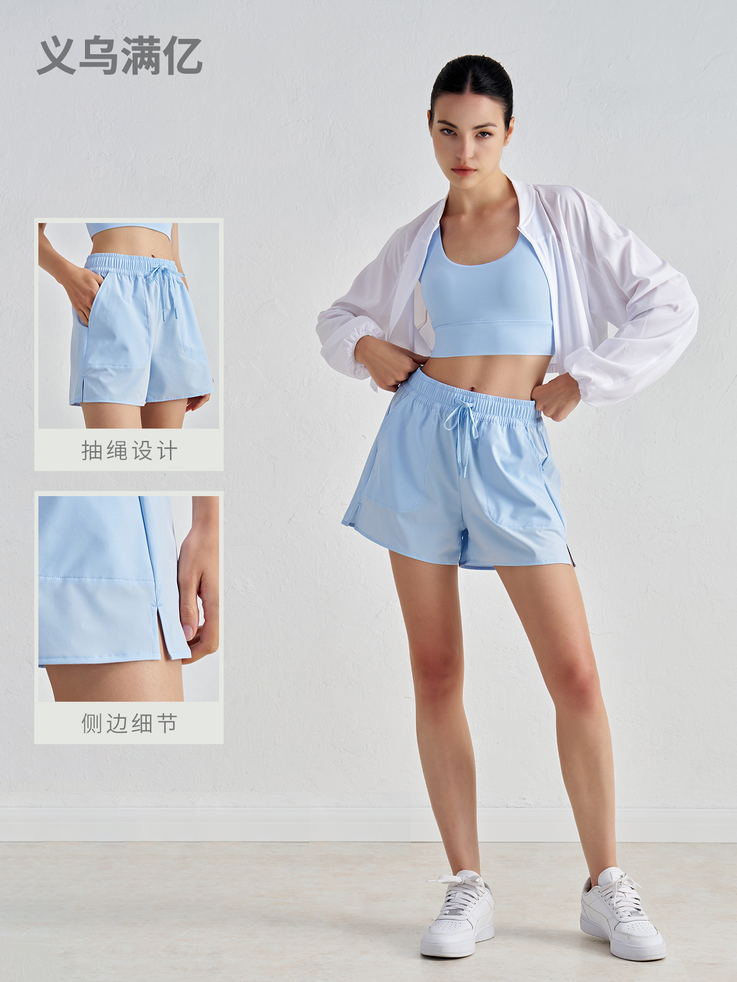 Pantalones cortos para correr de larga distancia de SZ para correr de maratón deportivo relajado con pantalones de bolsillo