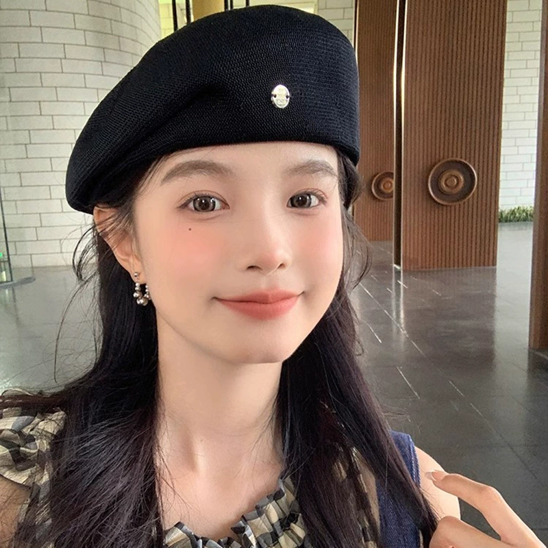 Design summer breathable thin beret