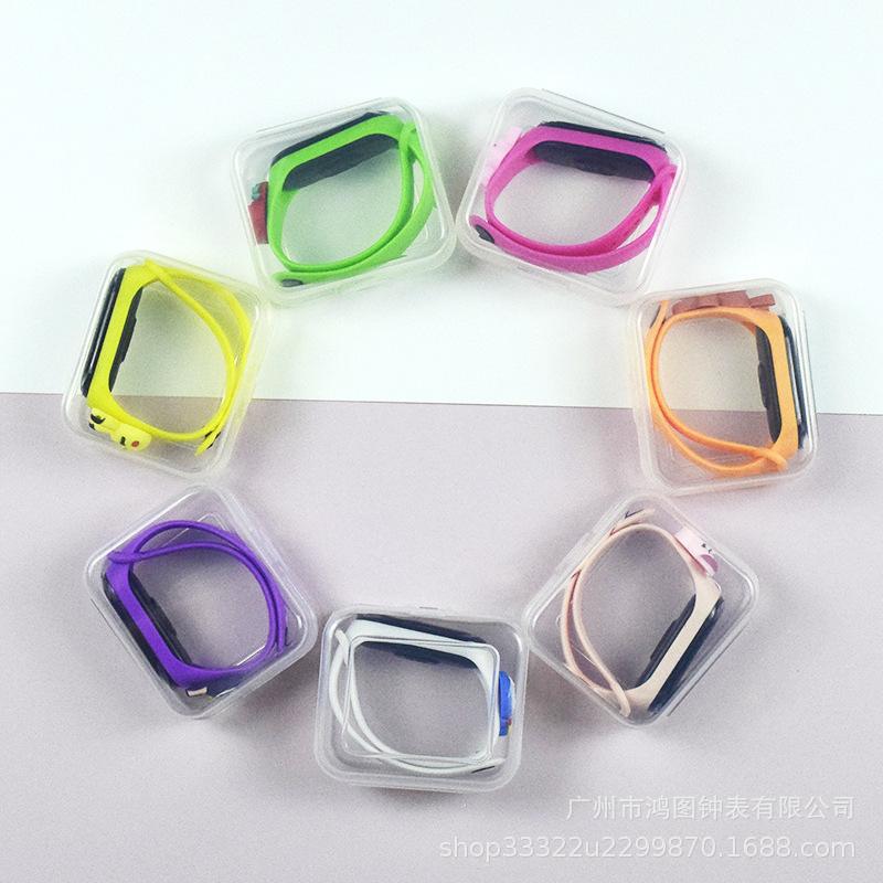 Nuevo lanzamiento de Rabu LA BU serie BU M7 love touch LED pulsera impermeable soporte al por mayor