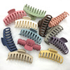 A2115 frosted a variety of large hair claws transparent large hair grabbing shark clip back head plate hair temperament