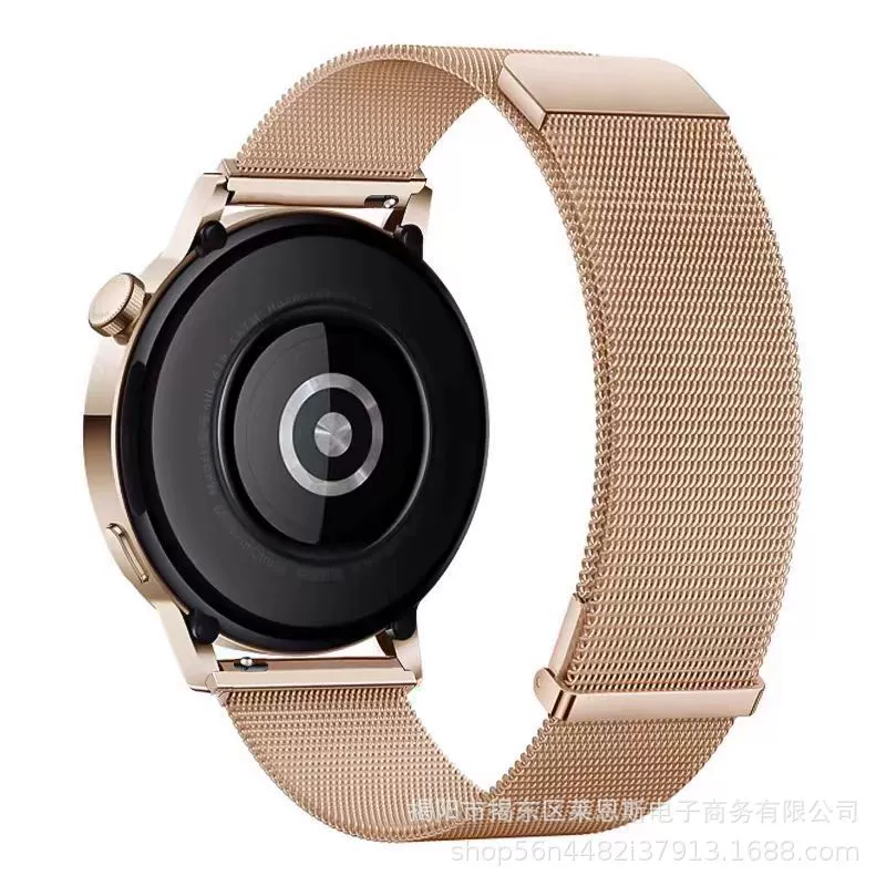 Подходит для Huawei GT/GT4, новый миланский ремешок с двойным магнитным креплением, совместим с Apple Watch S7 и Samsung