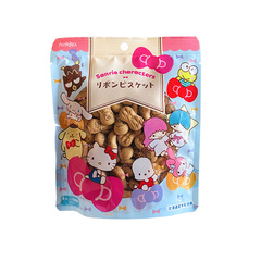 Japan imported Hokka Hokuriku fruit hellokitty Hello Kitty milk biscuits children's teething cake snacks