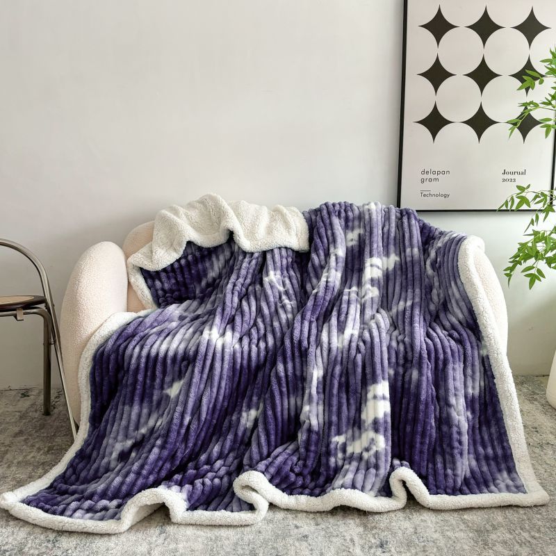 Manta de Franela para Siesta, Doble Capa y Engrosada para Hogar y Oficina image 7