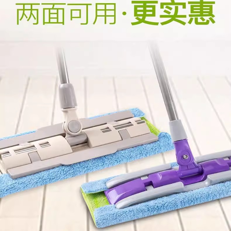 Toallas de trapeador al por mayor tela de reemplazo de tela de trapeador de sujeción tipo cabeza de trapeador de piso plano accesorios de trapeador de piso seco y húmedo