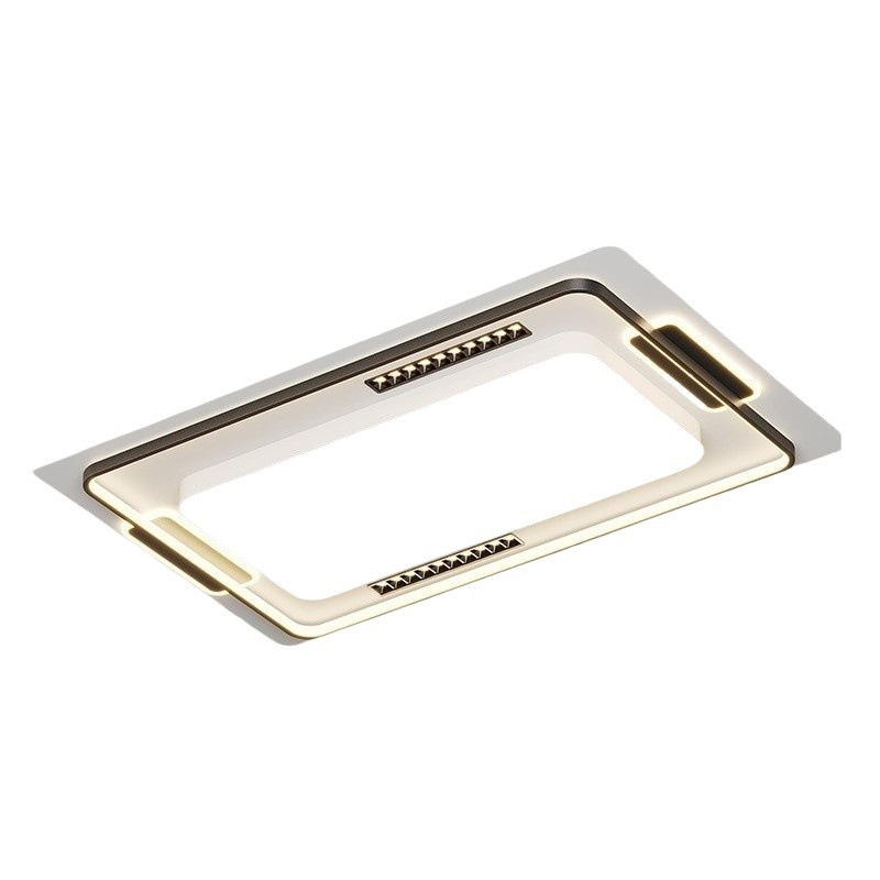 [Selección estricta] lámpara de techo 2025 nueva lámpara de sala de estar simple moderna iluminación atmosférica inteligente foco red luz principal roja