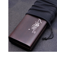 入海流复古55cm桐木浮漂盒套装60 65拉丝木质实木制鱼漂盒加长鱼