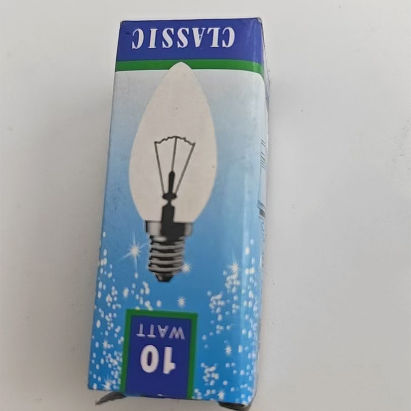 LED灯丝灯E12螺口220V10W透明玻璃复古美式节能灯泡