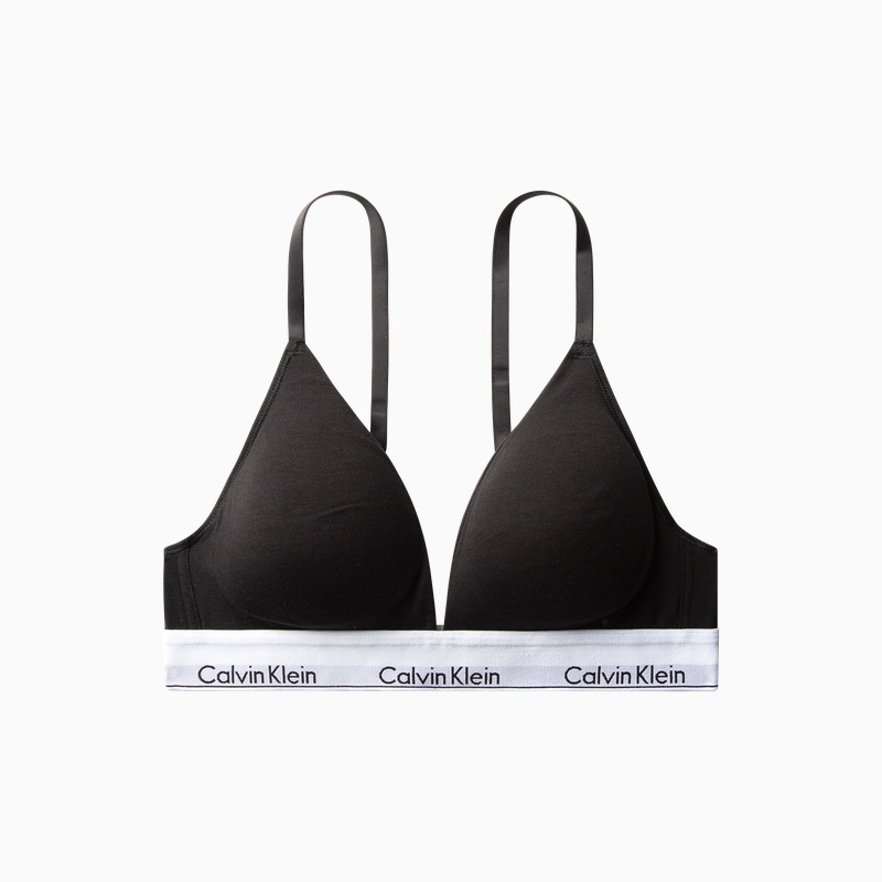 カルバンK同型三角カップビキニブラCKインナー女性用ノンワイヤースポーツブラ下着セット|undefined