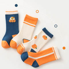 Baby Socks Spring New Cartoon Colorful Children's Socks Korean Style Unisex Newborn Baby Socks Mid-Calf Socks