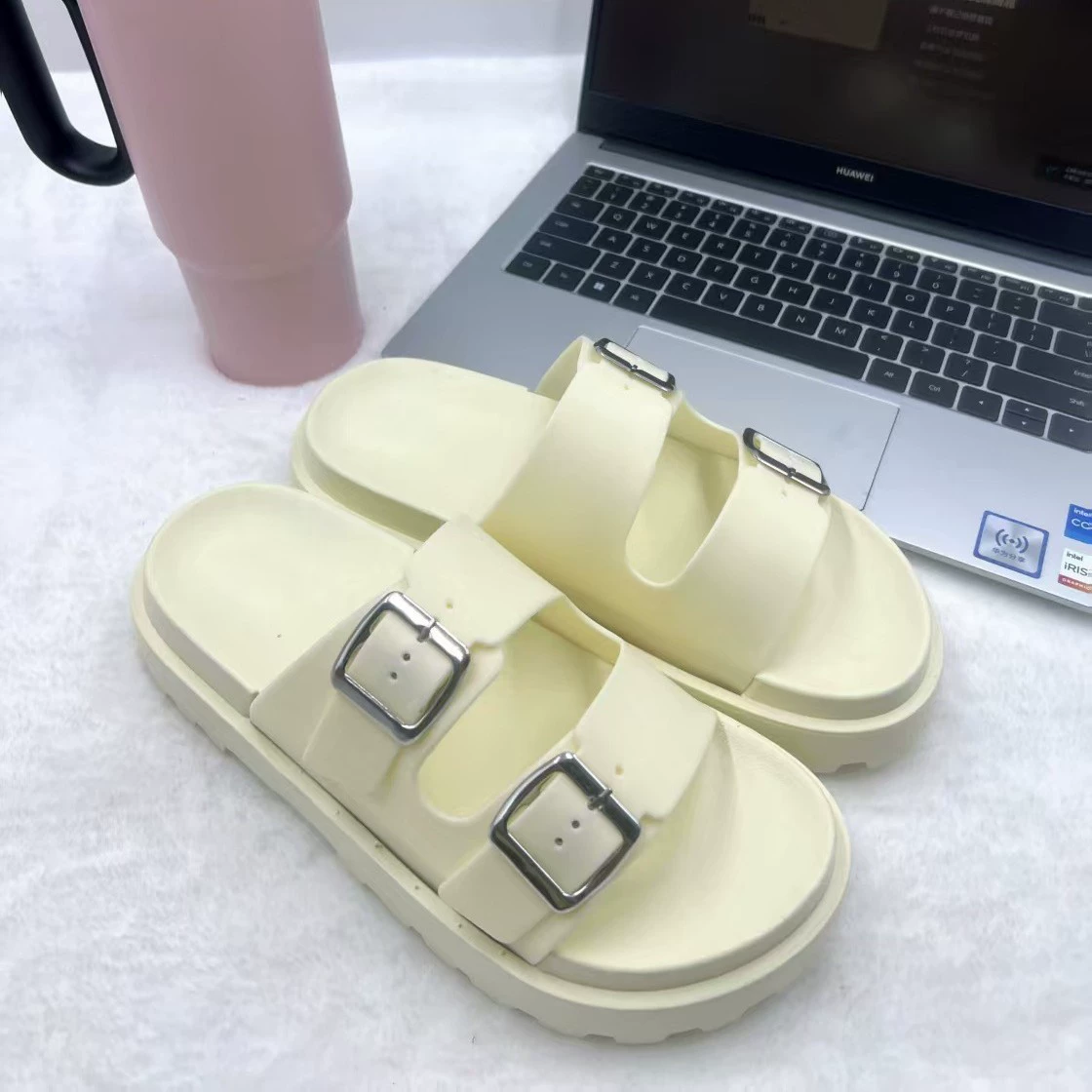 Новая обувь Birken для женщин летом трансграничная мода и повседневная дикая студенческая мягкая нижняя пряжка на открытом воздухе пляжные холодные тапочки