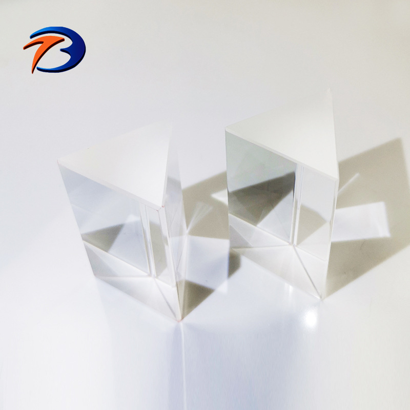 紫外熔融石英高精度直角棱镜 A=B=C=15.00mm 未镀膜 紫外熔融石英