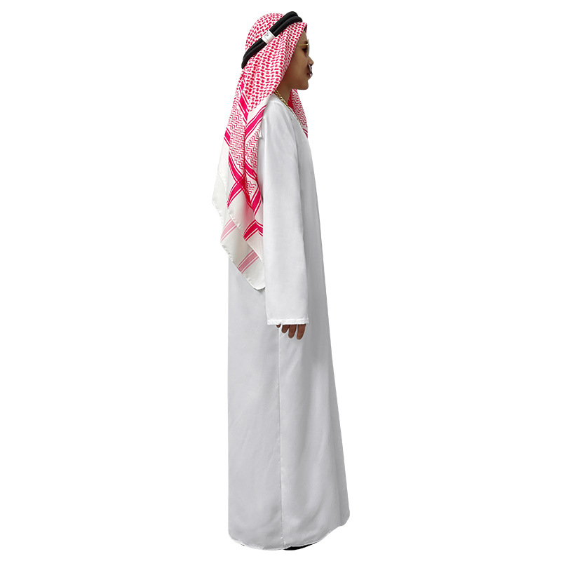 2025 New Cross-Border Arab Men's Clothing Middle Eastern Rich Dubai Prince Saudi Robe_voghion.com