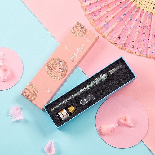 Wholesale glow-in-the-dark pens, fountain pens, ballpoint pens, signature pens, birthday gifts, student gifts, crystal glass pens