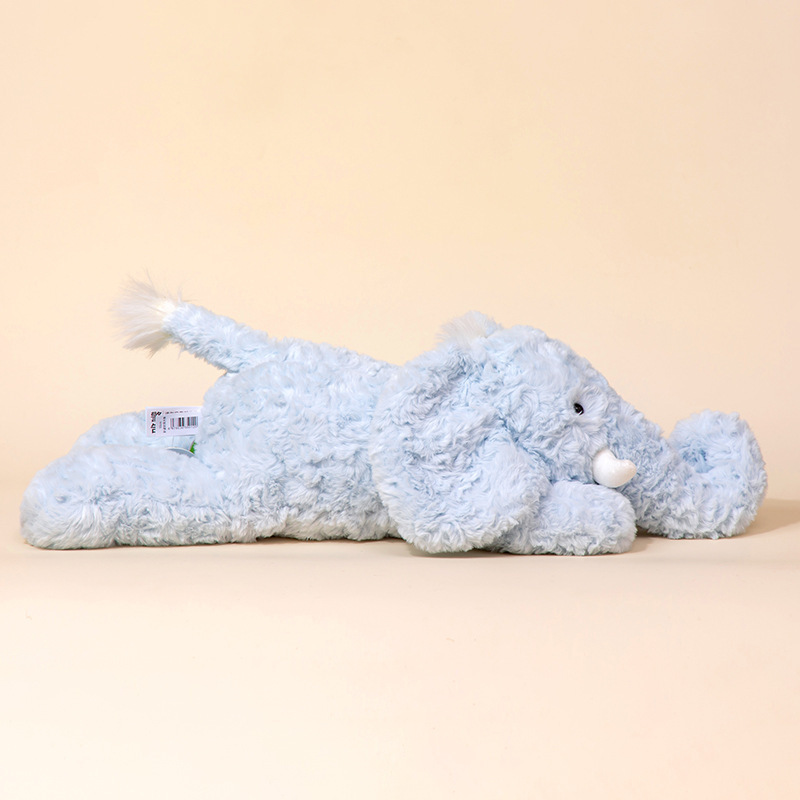 正規版のかわいいうつ伏せ姿のヒグマのウサギのぬいぐるみのぬいぐるみのぬいぐるみのアヒルのソファーの置物の子供は枕を抱いてかわいいです。|undefined