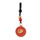 Zodiac Blessing and Blessing Turn Car Keychain Accessories Pendant Woven Rope Bag Unisex Gift