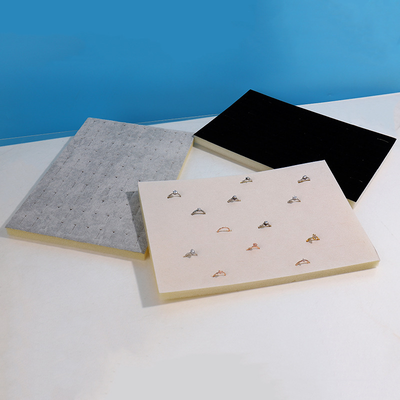 Source manufacturers spot supply 100 hole ring sponge inner support 100 earrings drill display storage