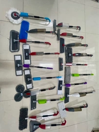 平板拖把;拖把、拖布桶;扫把、簸箕