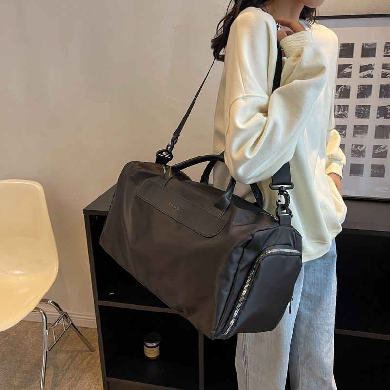 Bolsa de viaje para mujeres bolsa de fitness de gran capacidad para hombres bolsa deportiva de separación seca y húmeda bolsa de mano ligera bolsa de viaje corto