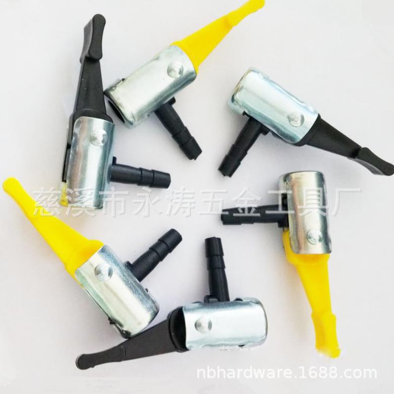 The Source Manufacturer Supplies Metal Inflation Nozzles for Car Vacuum Cleaners and Air Pumps, Which Can Be Supplied on Demand