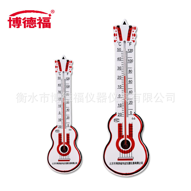 大小提琴温度计幼儿园寒暑表室内外温度计大棚温度计印字温度表