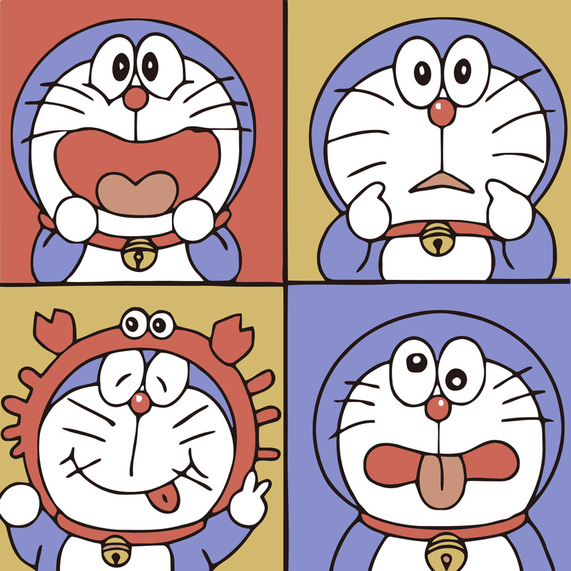 新款diy数字油画填色儿童手工绘可爱动漫油彩画填充装饰画批发|undefined