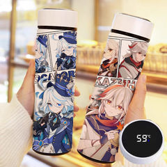 Original Sin Carlos Mirror Flow Smart Insulated Cup Large Capacity Stainless Steel Portable High-Quality Temperature Display Water Bottle