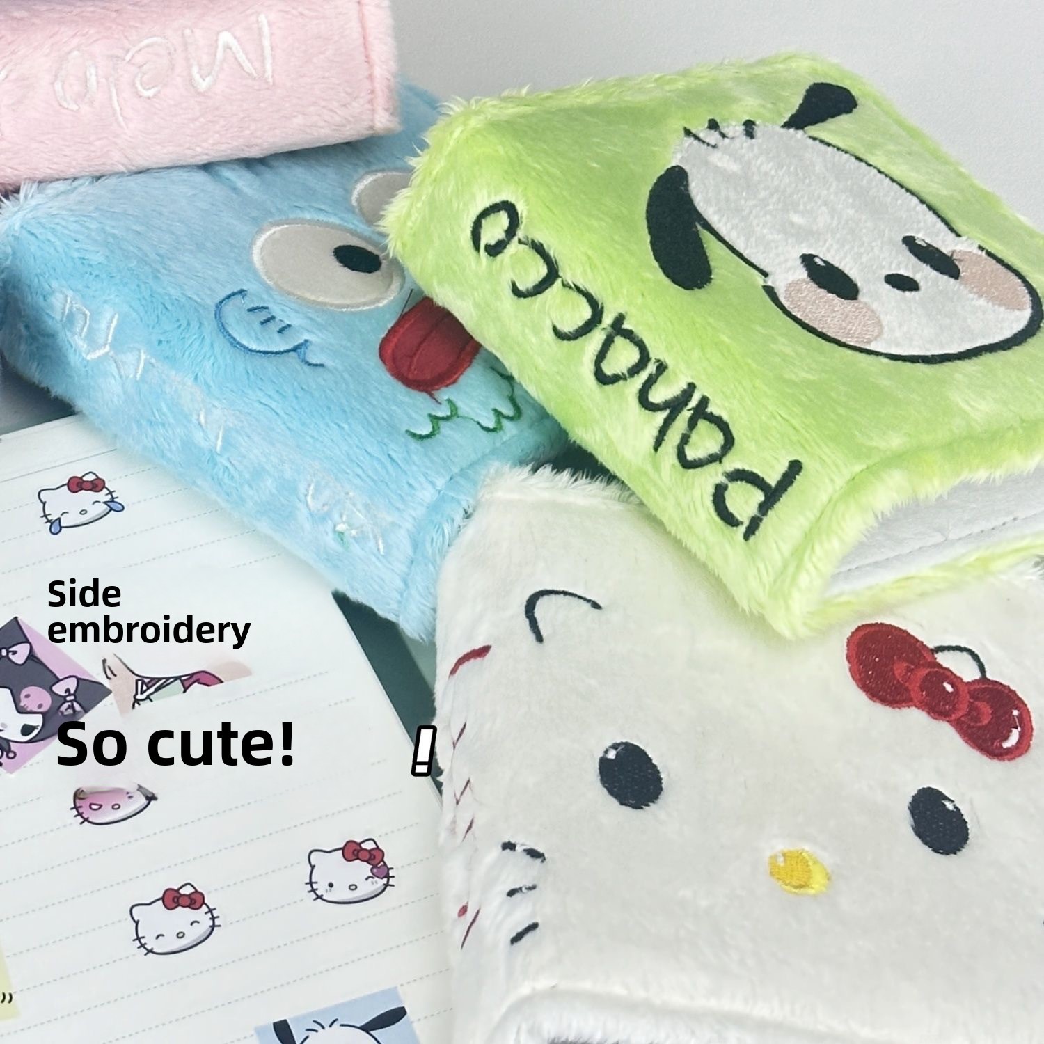 ins original hairy cute card book one-grid three-inch small card idol star chasing removable storage book card book