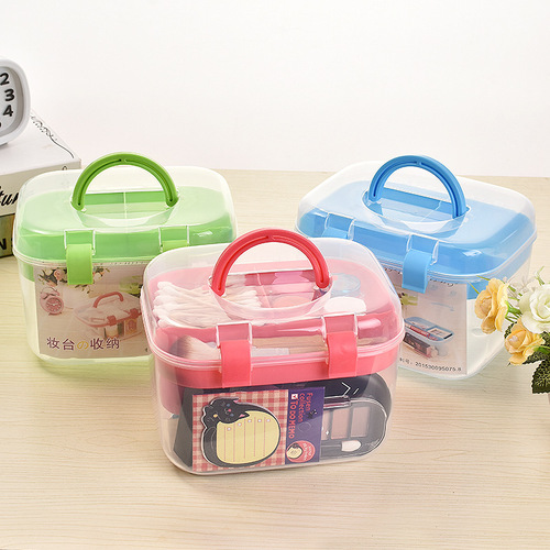 Medical storage box first aid box household multi-layer medicine box enlarged medicine box household supplies tool storage
