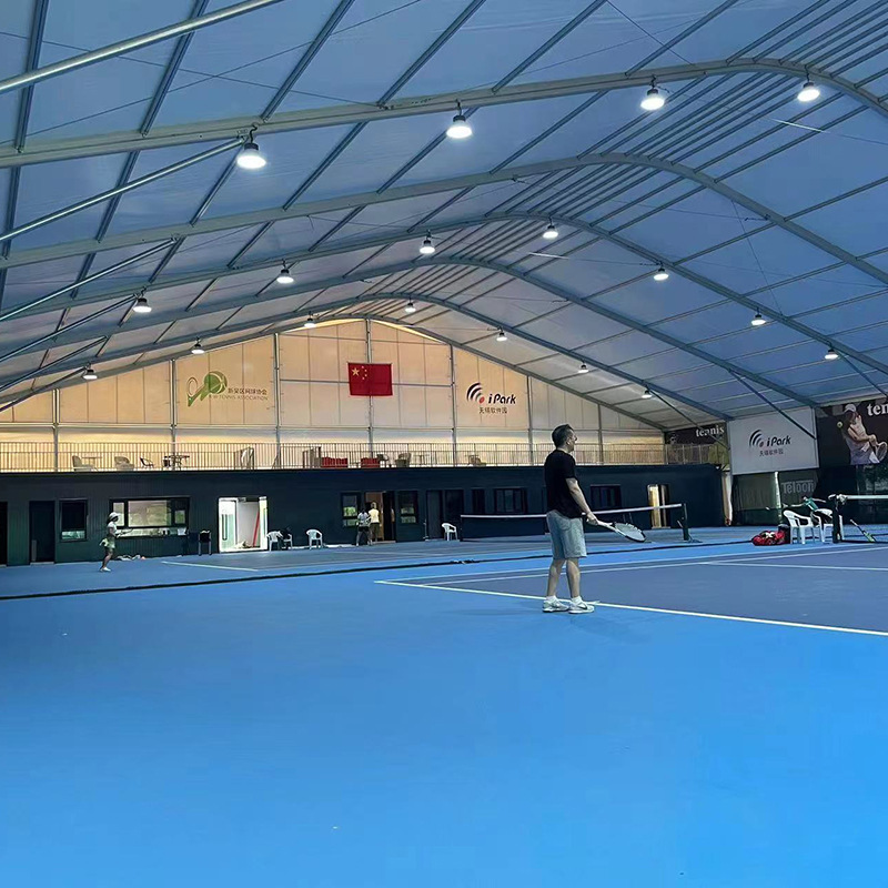 铝合体育篷房大型羽毛球体育场馆户外运动活动赛事户外赛事篷房