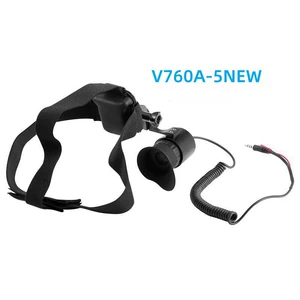 Monocular Video Gcleses FPV Виртуальный большой экран миниатюрный дисплей внешний 5 -вагонный аккумулятор AV вход сигнал AV