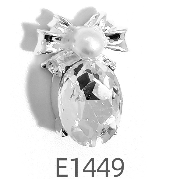 Nuevos accesorios de uñas de aleación especial de comercio electrónico transfronterizo lote mixto sonrisa cara arco uñas pegadas fábrica de diamantes al por mayor