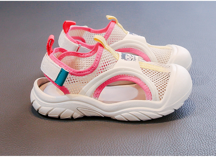 Breathable Mesh Sandals For Kids Summer Comfortable Soft Sole Shoes_voghion.com