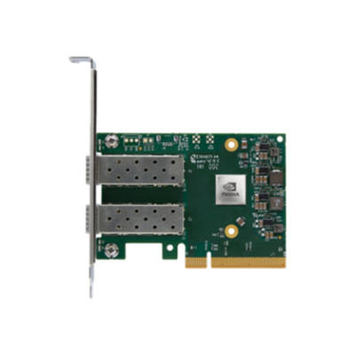 Карта адаптера N-vidia ConnectX-6 Lx EN MCX631102AS-ADAT с двумя портами 25GbE для