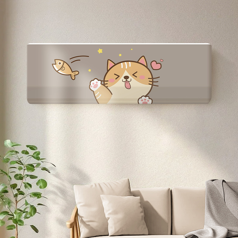 Aire acondicionado cubierta a prueba de polvo colgante general tipo de pared aplicable a la belleza de la cubierta de todo incluido Heigree Xiaomi 2024 nuevo