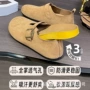一字春秋新款加厚勃肯鞋