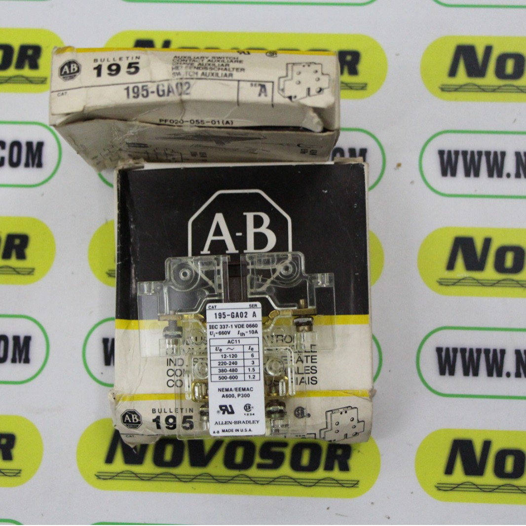 AB辅助触头195-GA02先咨询再订期货