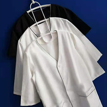 美容院美容学员工服女纹绣师白大褂微整养生服美甲皮肤管理工作服