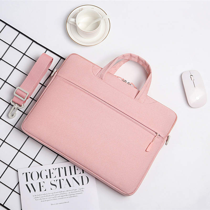 Cute lightweight tablet bag single shoulder slung ladies casual bag 14 inch laptop handbag custom wholesale
