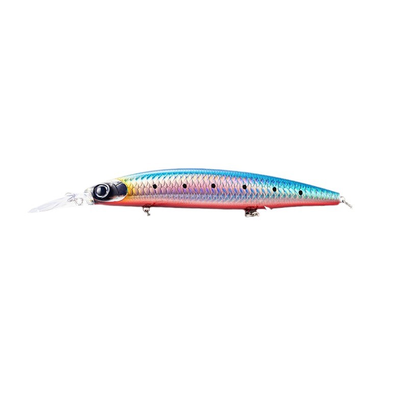 24g / 30g Loya cebo sumergido 3 ganchos sumergidos UV recubrimiento láser estampado fabricantes de cebo falso