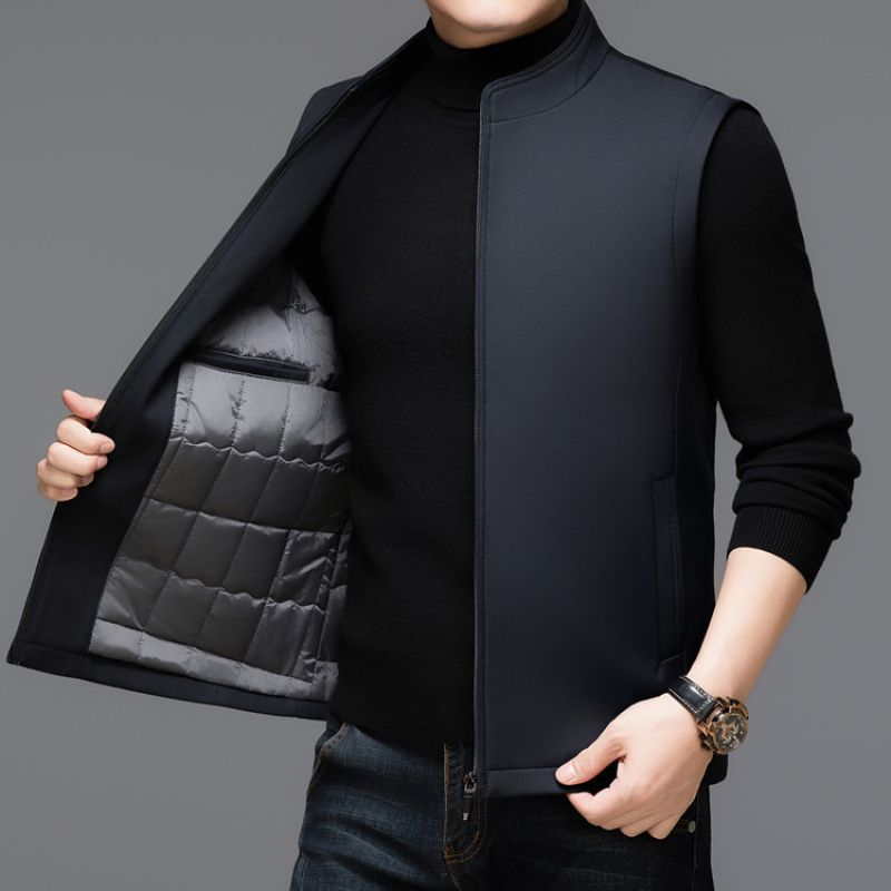 2026 New Men's Casual Vest Jacket for Spring and Autumn