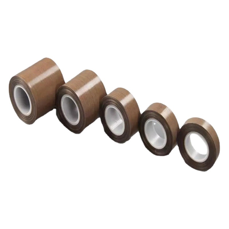 Spot cinta de teflón antiestática PTFE cinta de sellado de aislamiento térmico cinta de teflón marrón resistente a altas temperaturas
