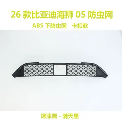 Automobile anti-insect net Seagull 05: insect-proof mesh, front grille - 26-units-of-byd-seagull-05-painted-black-starry-sky