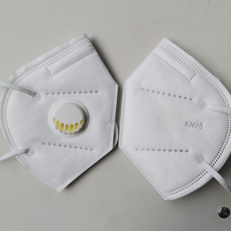 厂家销售N95口罩KN95防护口罩五层三角折叠口罩一次性口罩