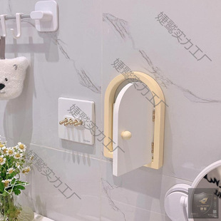 2025 New Girl's Cute Door Switch Stickers Wall Stickers Household Socket Protective Cover Switch Decorative Frame Cover